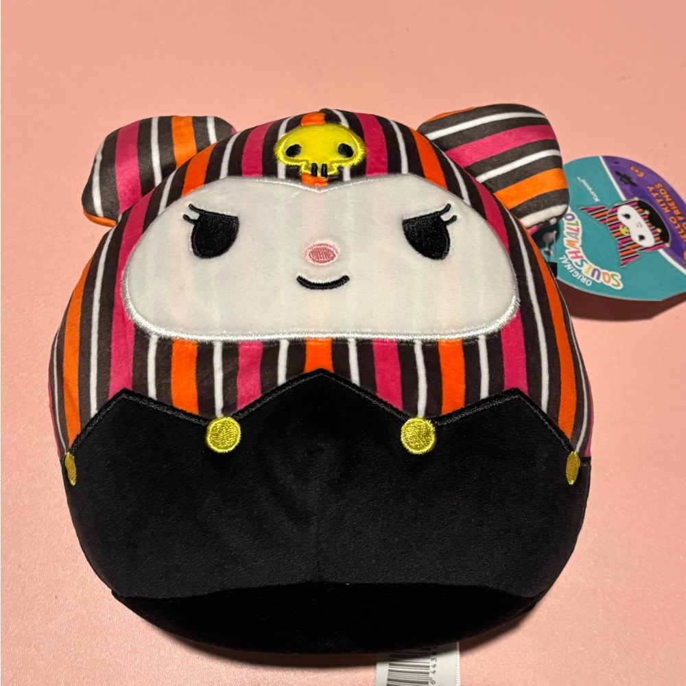Squishmallows Striped Kuromi Plush